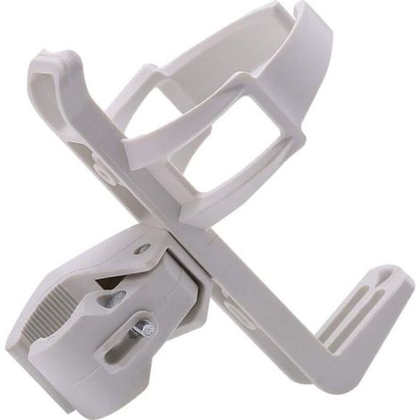 Porte-bouteille de vélo en PVC, système de dégagement rapide, antidérapant, rotation à 359°, pour poussette et moto (1/4)