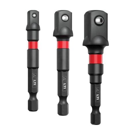 Adattatori Portabussola Krino 1/4 con 3/8 con 1/2 3 Pezzi
