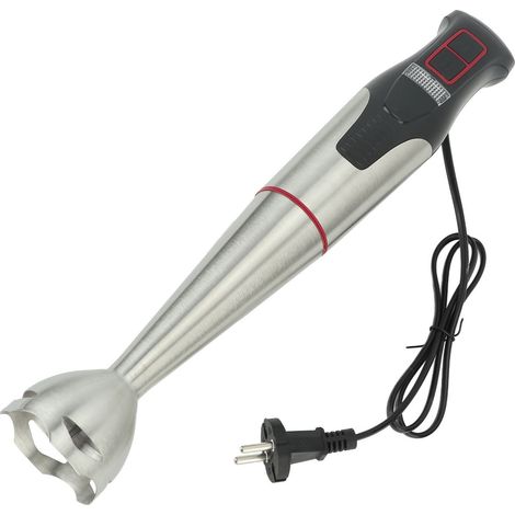 Mixeur plongeant électrique 800 W, mixeur multifonction avec lame en acier inoxydable pour soupes, prise européenne 220 V (1/5)