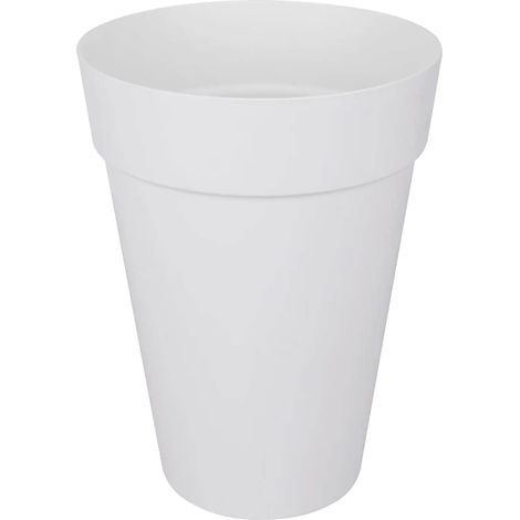 Elho Pflanztopf Loft Urban Ø 35 x 46 cm weiß Kunststofftöpfe (1/5)