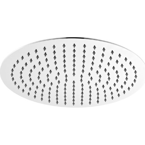 Dianhydro soffione doccia tondo Ultra Slim   20 cm spessore 2 mm in acciaio inox accessori e ricambi bagno doccia Acciaio Inox   20 cm (1/5)
