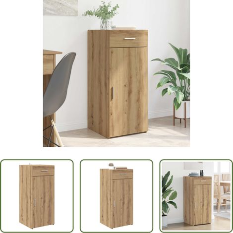 vidaXL Wohnzimmerstauraum -  Aufbewahrungsschrank Artisan-Eiche 40 x 42,5 x 93 cm (1/5)