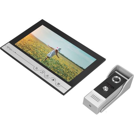 Sonnette vidéo 100-240 V, interphone intelligent Wi-Fi haute définition pour appartements et villas (Royaume-Uni) (1/5)