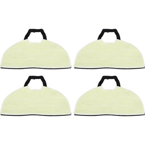 Juego de 4 almohadillas de limpieza de microfibra reutilizables para aspiradoras robot Shark RV2410WD y RV2610WD, de alta absorción y sin pérdidas. (1/5)