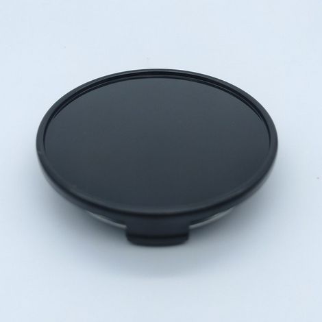 4 tapacubos universales modificados para coches, color negro, 65 mm (diámetro exterior 65 mm, diámetro interior 60 mm)