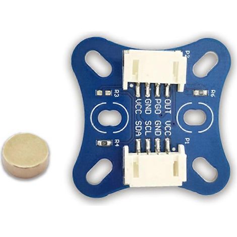 Module d'encodeur magnétique AS5600, capteur de mesure d'angle par induction magnétique, capteur haute précision FOC 12 bits (1/5)