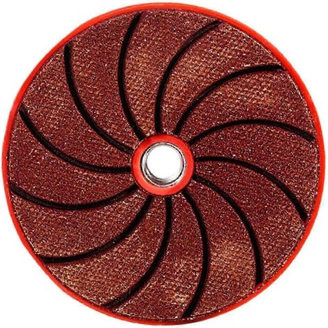 Disque de ponçage pour meuleuse d'angle, idéal pour le ponçage de carrelage et la finition céramique, grain 50. (1/3)