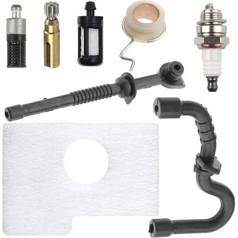 Filtre à air Pompe à Huile Vis sans Bougie d'allumage pour STIHL MS180 MS170 018 017 Kit de pièces de Rechange pour tronçonneuse (1/4)