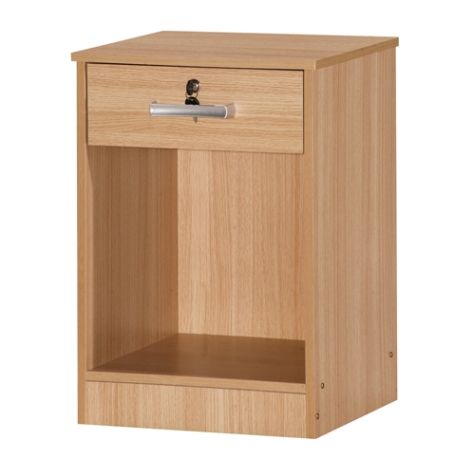 Stylish Oak Finish Bedroom Bedside Table