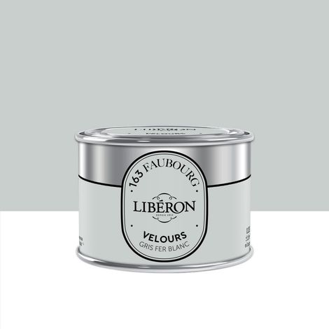 LIBERON Testeur peinture gris fer blanc velours 163 faubourg LIBÉRON 125 ml