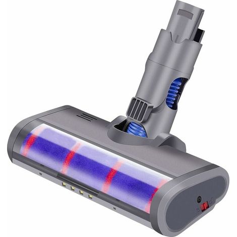 Brosse de Nettoyage à Rouleau Souple - Compatible avec les Aspirateurs Dyson V6, V6 Absolute, V6 Animal Fluffy, V6 Trigger, V6 Motorized Floor Vacuum Cleaner Series (1/5)