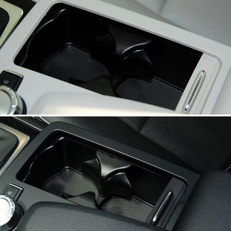 Eosnow Accoudoir Central porte-gobelet d'eau boisson 2046802391 remplacement pour Benz C/E W204 W212 W207