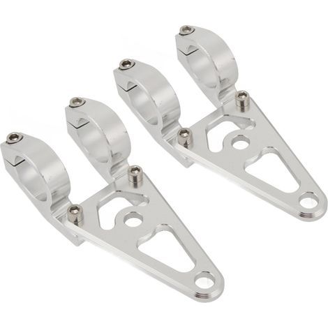 Coppia di morsetti di supporto per faro in lega di alluminio CNC, 30 mm, prestazioni affidabili, per moto Monkey Z50 Z50A Z50J. (1/5)