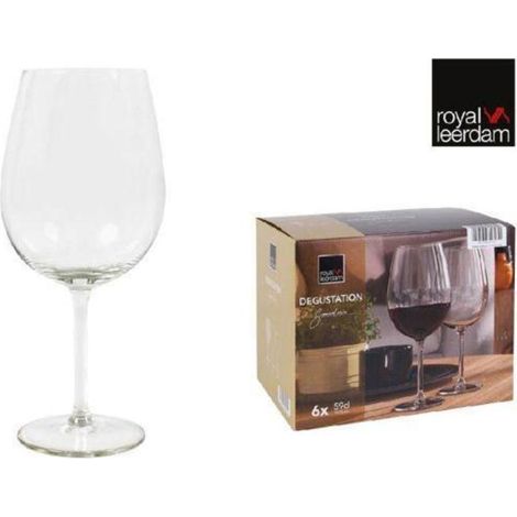 59 cls copa gran vino degustation fina royal leerdam  - caja 6 unidades