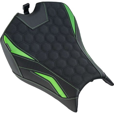 Sedile anteriore lato guidatore, elevata resistenza, facile installazione, verde con motivi (1/2)