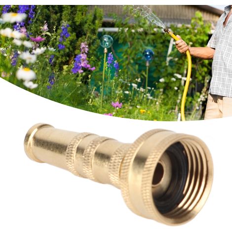 Raccord de jardin G3/4 pour tuyau d'arrosage en laiton Robinet d'irrigation Accessoire de pulvérisation 1 unité (1/5)