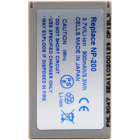 NX - Batterie  photo - caméra 3.7V 750mAh - NP-200NP200 (1/4)