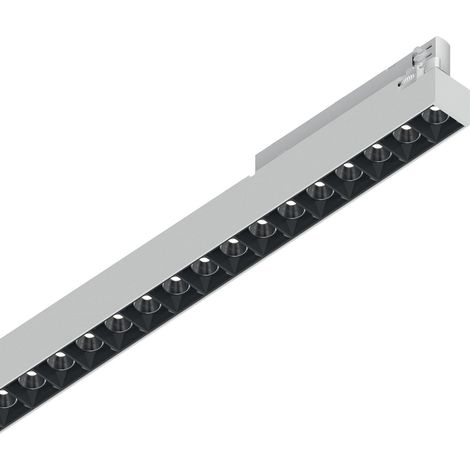 Ideal Lux Faretto Display 1 luce LED integrato bianco metallo
