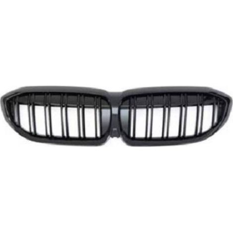 Grille de Calandre ABS BMW Serie 3 G20 2019-2022 Noir Brillant Sport-38771738 (1/2)