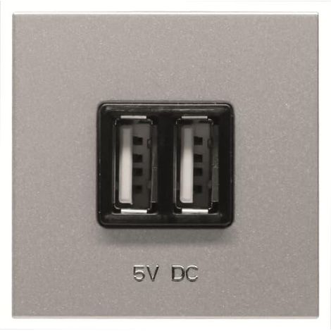 Zenit Prise De Recharge Usb 2 Modules-Platine 2CLA228500N1301 ABB N2285PL