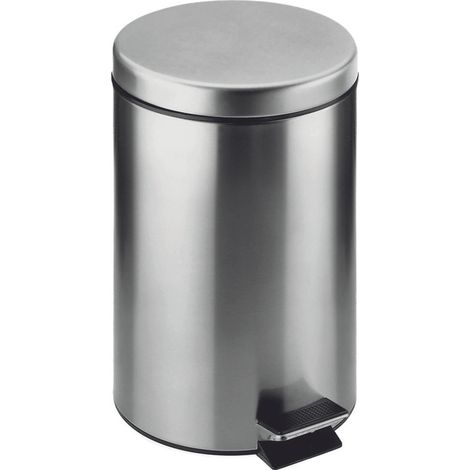 COSMIC Architect poubelle de salle de bain acier inoxydable brillant autoportant (5L) (1/5)