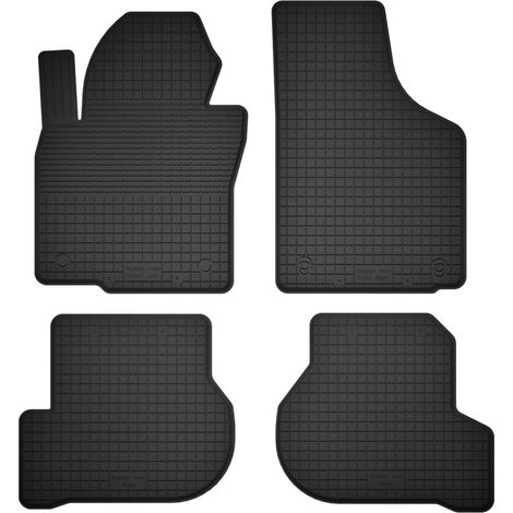 Gummifußmatten, 4er-Set, universell passend für: Seat Altea Minivan (2004-08.2008)