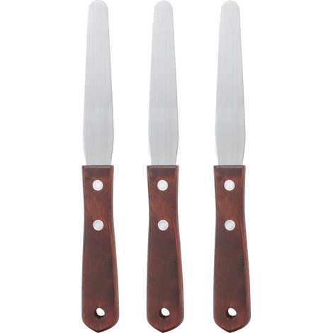 3 Spatules à Cire Inoxydables pour Épilation - Applicateurs Professionnels (1/5)