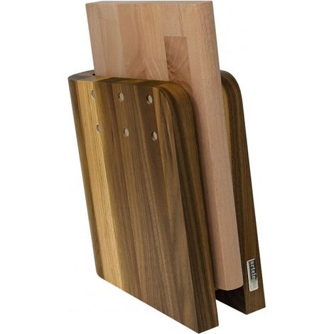 Sin nombre Bloque magnético de madera de nogal - Tablero de cocina Artelegno Grand Prix