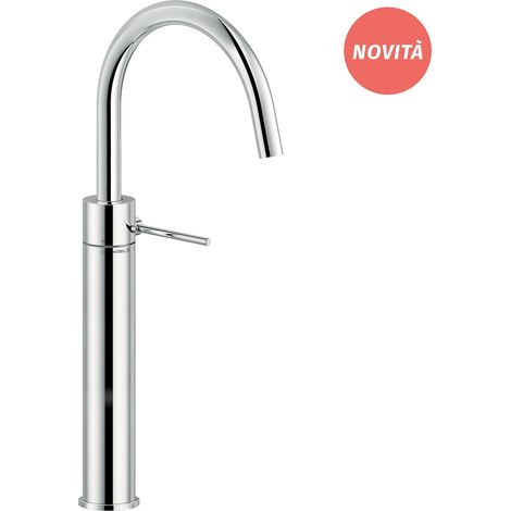 Miscelatore monocomando a bacinella, lavabo. Nobili serie VELIS VE125168/2CR Cromato - Ottone (1/2)