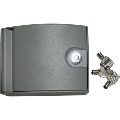Boîtier de Déverouillage externe Alu avec Bouton de Commande intégré (1/2)