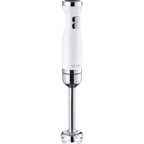 Graef HB501EU Stabmixer 800 W Schneebesenaufsatz, Turbofunktion Weiß (1/5)