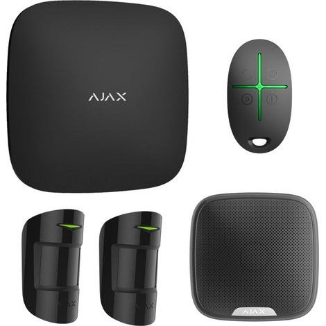 Ajax alarme Kit base + sirene exterieur noir (1/5)