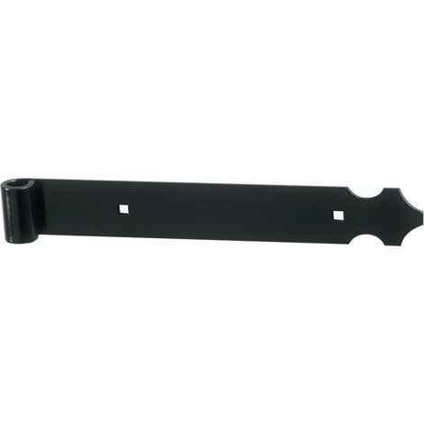 Penture droite aluminium noir longueur 705mm - TORBEL - 11PA70J