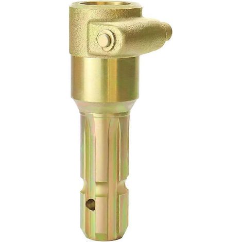 Adaptateur de prise de force femelle 1 3/8 pouce 6 cannelures, rallonge de prise de force compatible avec les tracteurs jusqu'à 70 chevaux. (1/5)