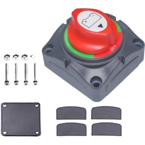 Hochstrom-Autobatterie-Ausschaltknopfschalter mit drei Gängen, Stromverteilungs-Ausschaltschutzschalter (1/2)