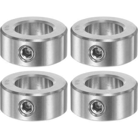 4pcs Bague de Réglage Bague Arrêt d'axe Butée Arbre 9/16" Alésage (1/5)