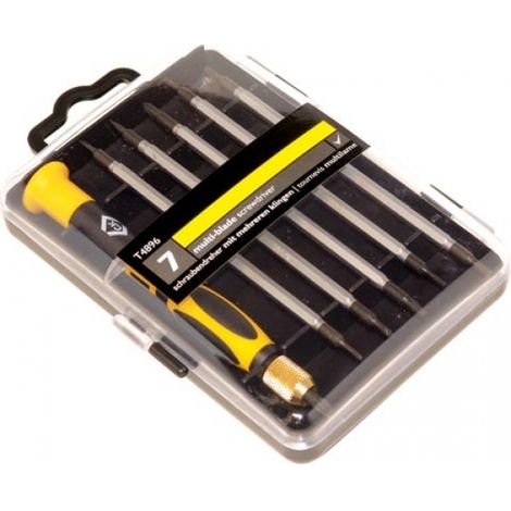 ck T4896 juego de llaves ergonómico 7 piezas acero (1/2)