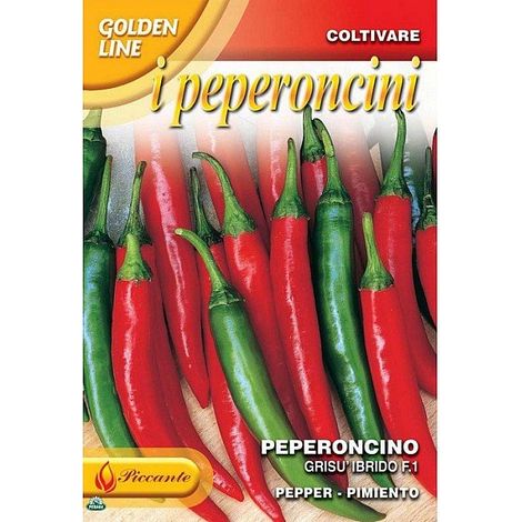 BUSTINA CON SEMI DI PEPERONCINO PICCANTE GRISù IBRIDO F.1 (1/2)