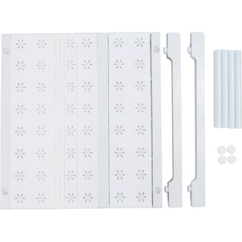 Étagère Extensible Armoire Acier Carbone Sans Perçage 27-38cm (1/5)