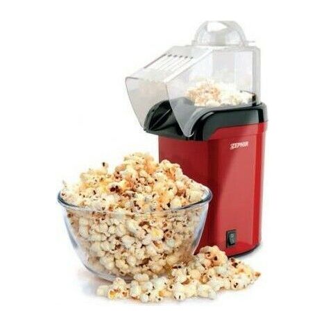 MACCHINA POP CORN POTENZA 1200W SENZA OLIO FESTE PARTY BAMBINI