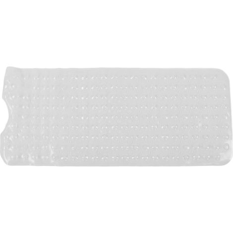 Tapis de bain en PVC antidérapant pour salle de bain, cuisine, hôtel, toilettes, douche, 100 x 40 cm, transparent (1/5)
