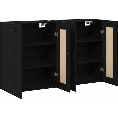 Meuble mural 2 pcs Chêne artisanal 69,5 x 34 x 90 cm (1/5)