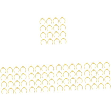 100 clips de fixation pour plinthes cuisine (1/5)