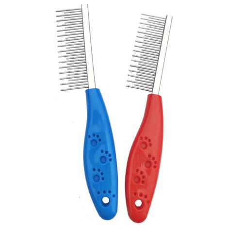 Peigne Anti Poux, 2Pcs Peigne Chien,Peigne Chat,Flea Comb,Élimine Efficacement Les Poux et Les Puces pour Les Animaux à Poils Longs (1/5)