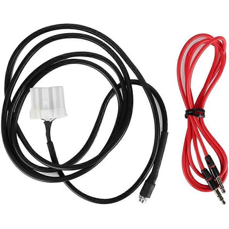 AUX-Adapterkabel für Autoradio, 3,5-mm-Klinkenbuchse, passend für Mazda 3 und 6 (2006–2013)