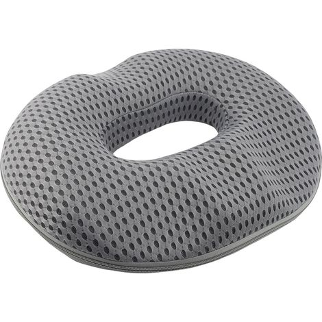 Coussin Assise Mousse à Mémoire Forme Donut Ergonomique – Coussin Chaise Portable Voiture Maison Bureau Longue Assise Travailleurs (1/4)
