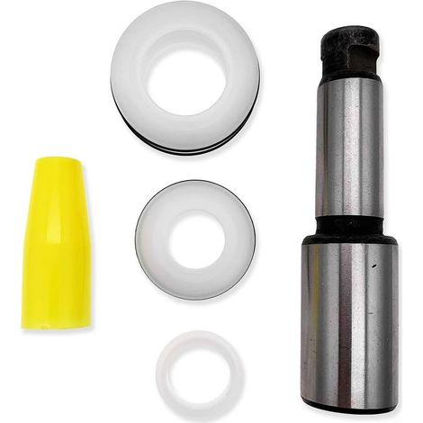 440 540 640 Airless Pulvérisateur Tige de piston 704551 avec kit de réparation de joint 704586, pièce de rechange en métal pour l'entretien et l'étanchéité de pulvérisation de peinture (1/5)