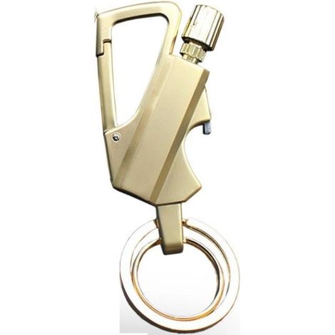 Allumette Permanente - Allume-Feu Magnésium - Ouvre-Bouteille Porte-Clés - Pour Extérieur et Survie - 1 Pièce (1/5)