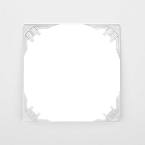 SANTRA cornice singola bianca epn 4171-00 1 pz.