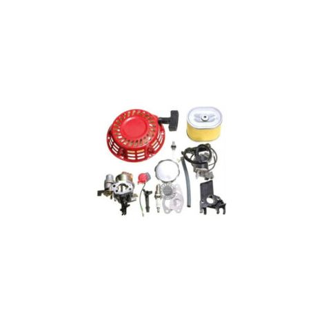 Motorkit für Honda GX160 und GX200 (5,5 PS) – Vergaser, Seilzugstarter, Zündspule, Zündkerze, Luftfilter – Crezuo